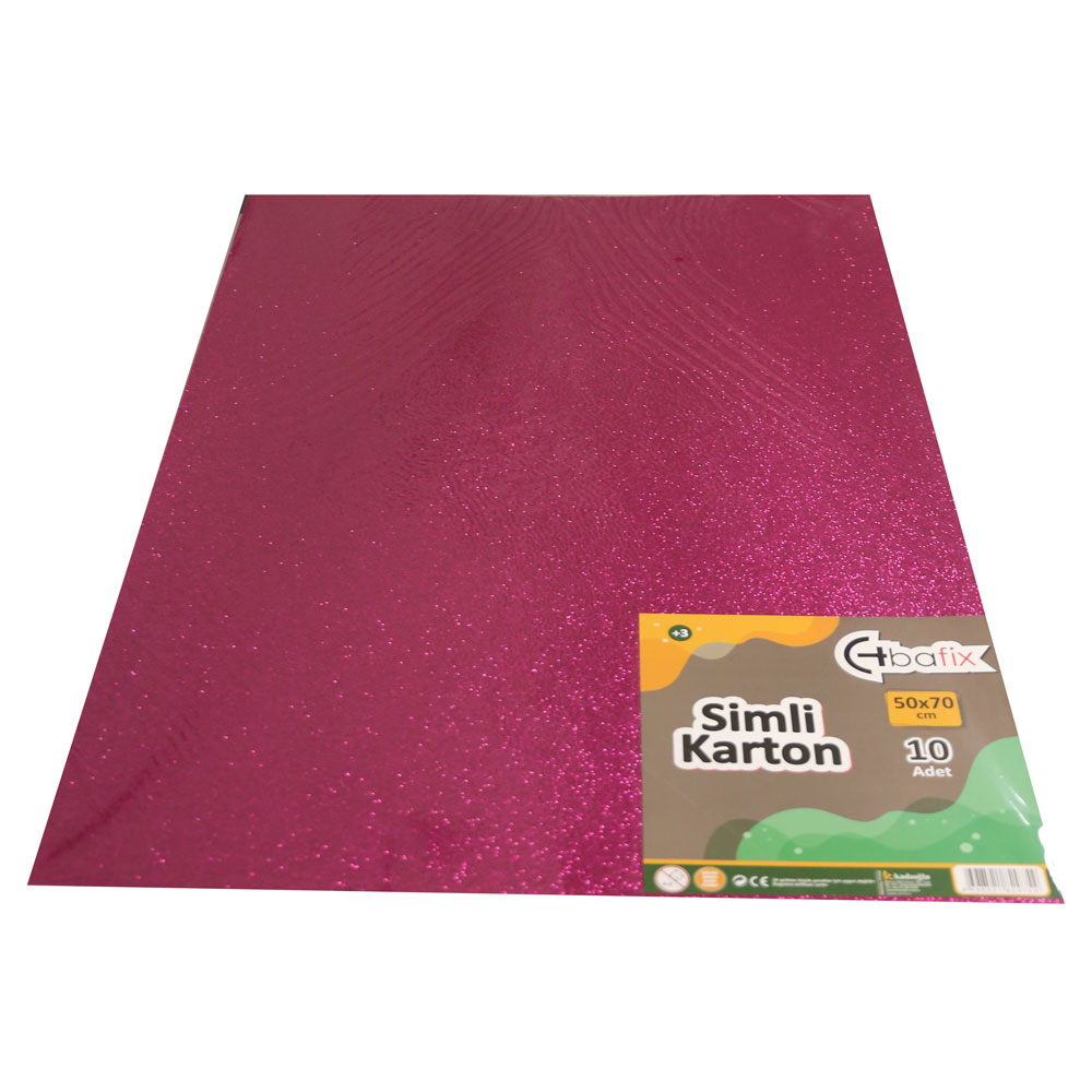 Bafix Simli Karton 50x70 Mor