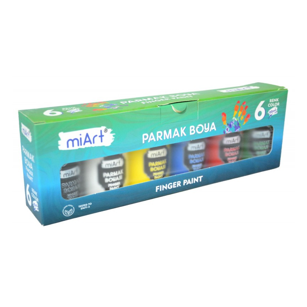 Miart Parmak Boya 6 Lı Set 30 ML