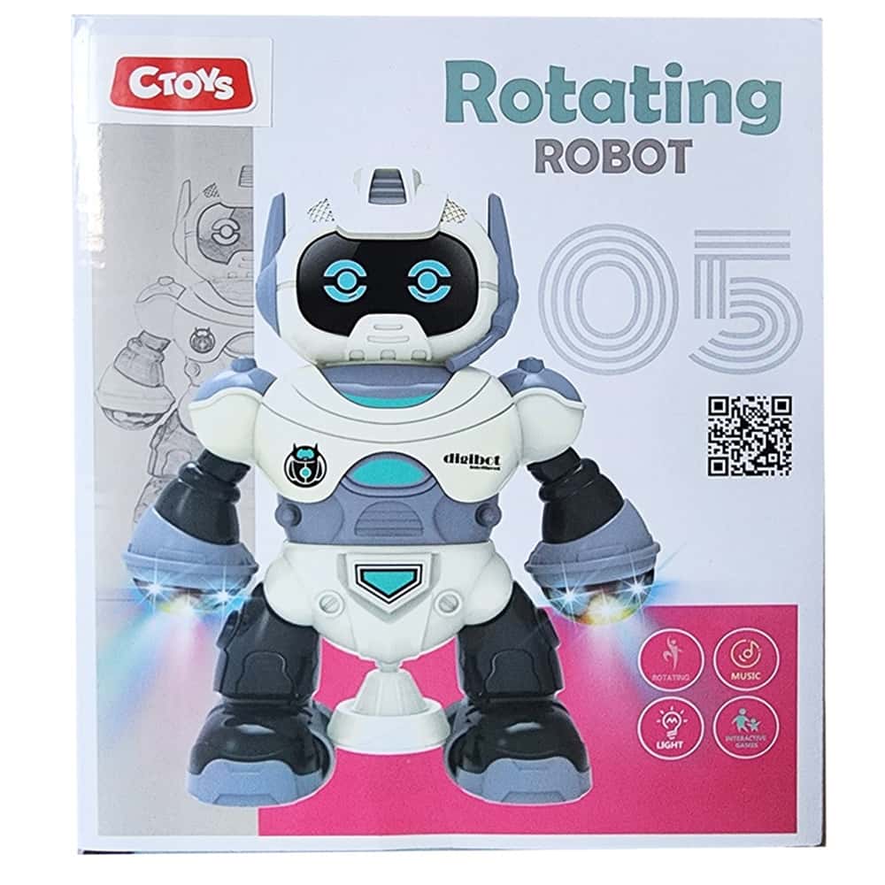 Ctoy Oyuncak Işıklı Ve Sesli Dans Eden Robot