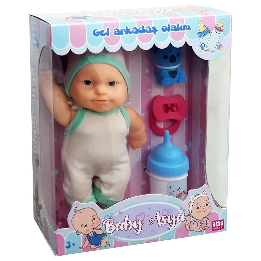 Asya Oyuncak Aksesuar Biberonlu Bebek ASYA-7008