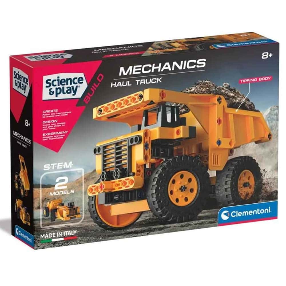 Clementoni Mekanik Laboratuvarı Haul Truck 75081TR