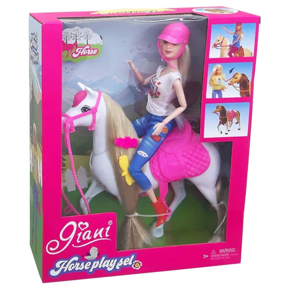 Canem Oyuncak Kutulu Atlı Bebek