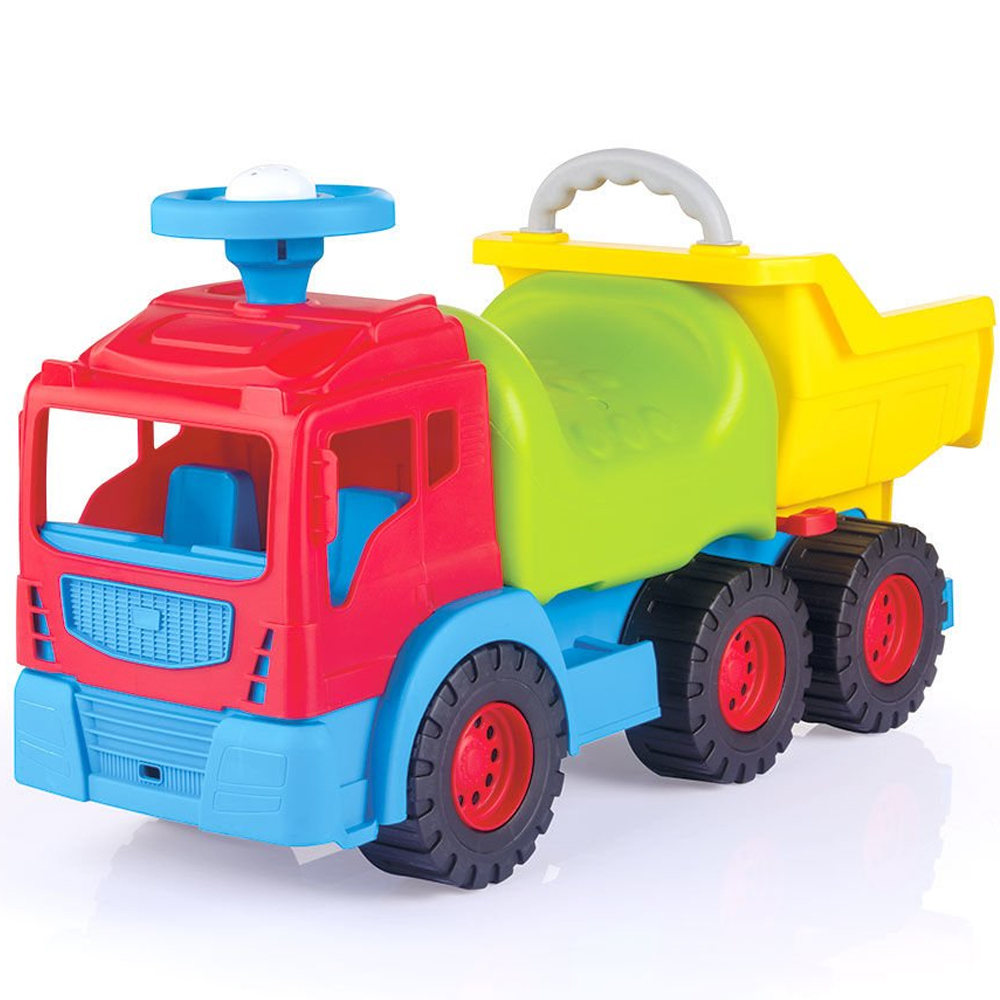 Dolu Oyuncak Rıde On Truck Bin Git Kamyon