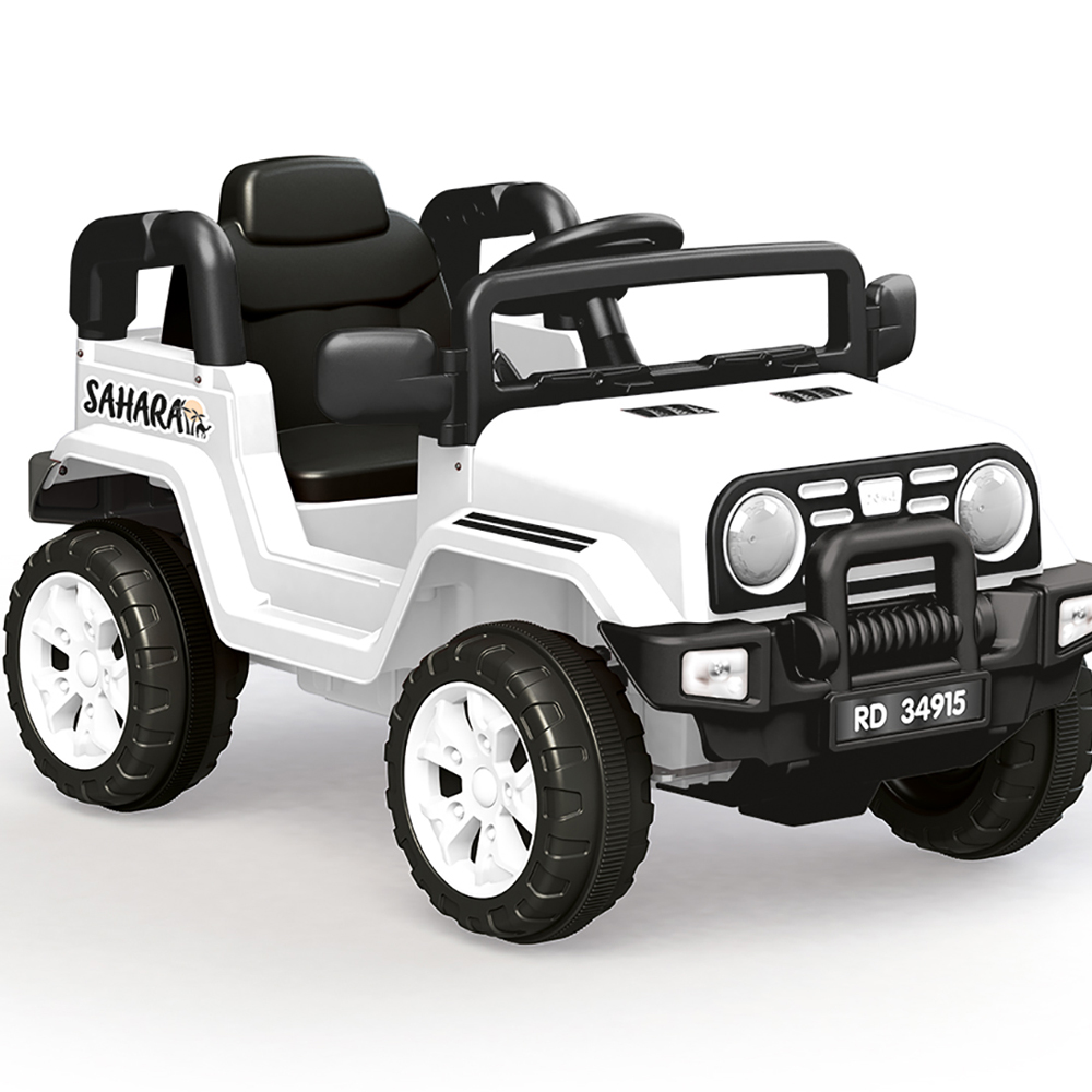 Dolu Oyuncak Sahara Beyaz 12 V Akülü Araba