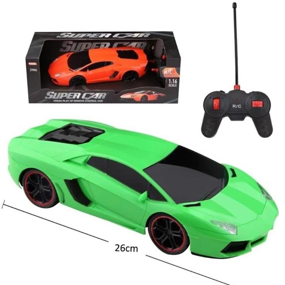 Toysan Oyuncak Pilli Kumandalı Süper Araba 1:16 Super Car Lam-B