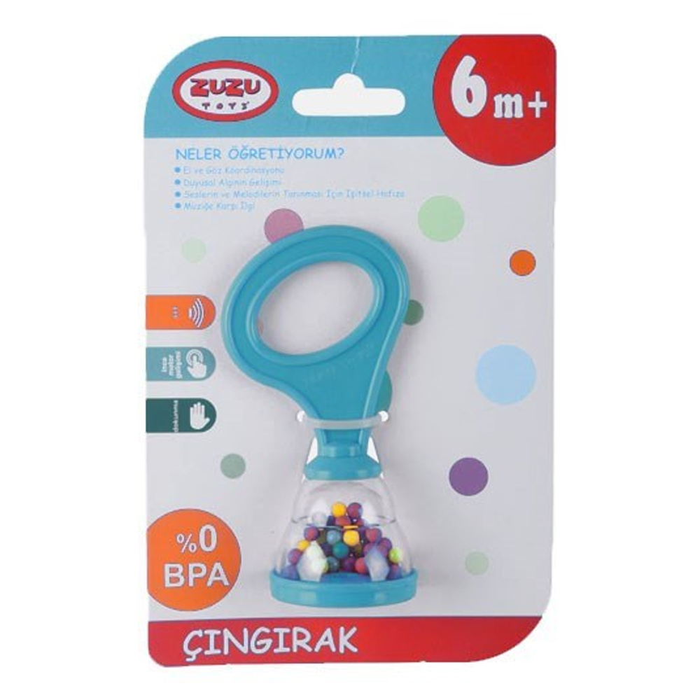 Zuzu Oyuncak Bebek Çıngırağı Çıngır Kartela