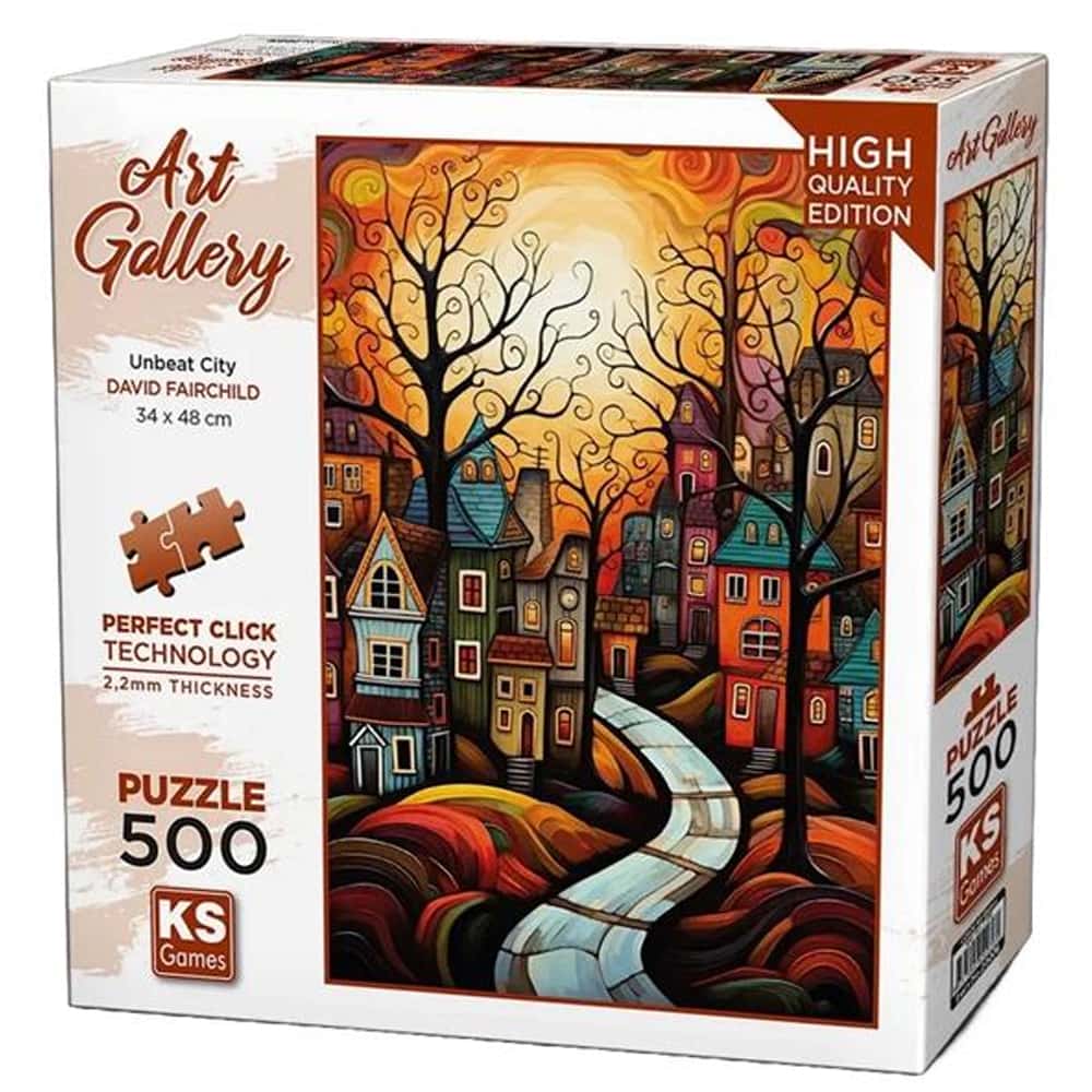 Ks Games Puzzle 500 Parça Houses 20076