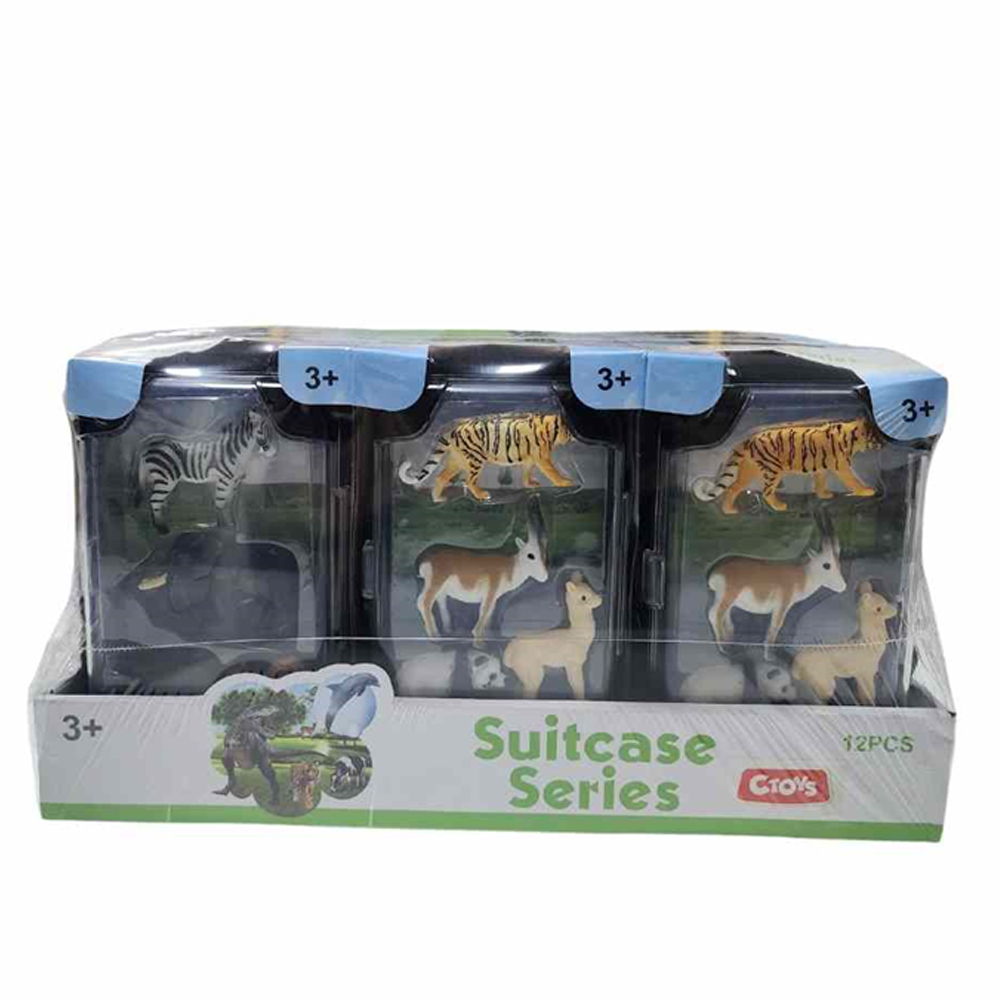 Ctoy Oyuncak Vahşi Hayvanlar Mini Çantalı CTOY-2057B
