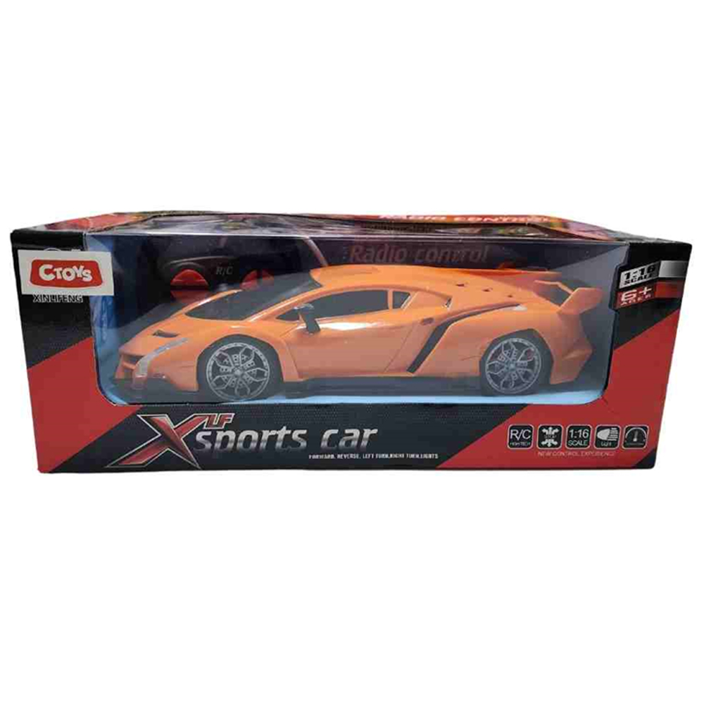 Ctoy Oyuncak Uzaktan Kumandalı Işıklı Sesli Model Araba 1:16 CTOY-789-200A