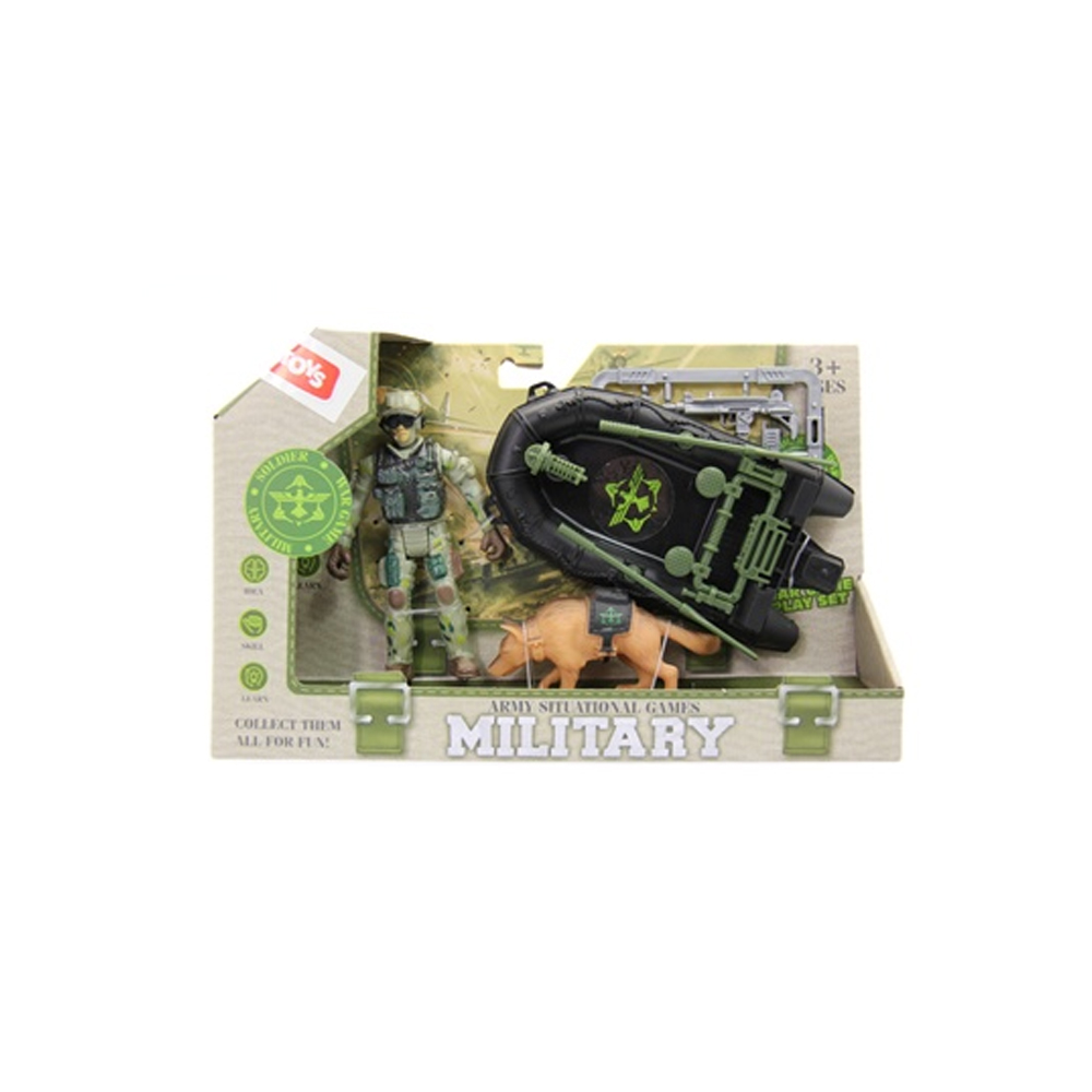 Ctoy Oyuncak Mini Asker Seti CTOY-F9-3