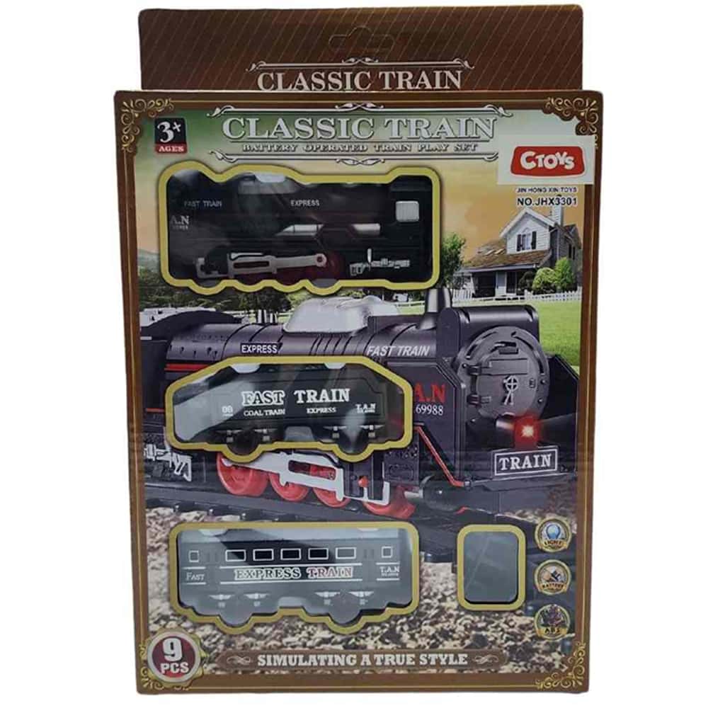 Ctoy Oyuncak Tren Seti 9 Parça CTOY-JHX3301