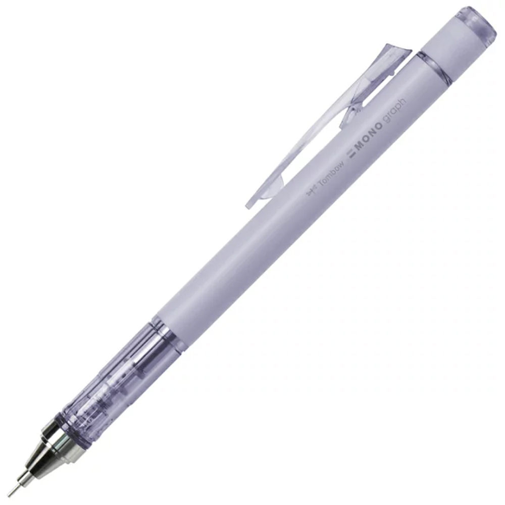 Tombow Versatil Kalem Mono Graph Mineral 0.5 MM Bls Şeffaf Mor