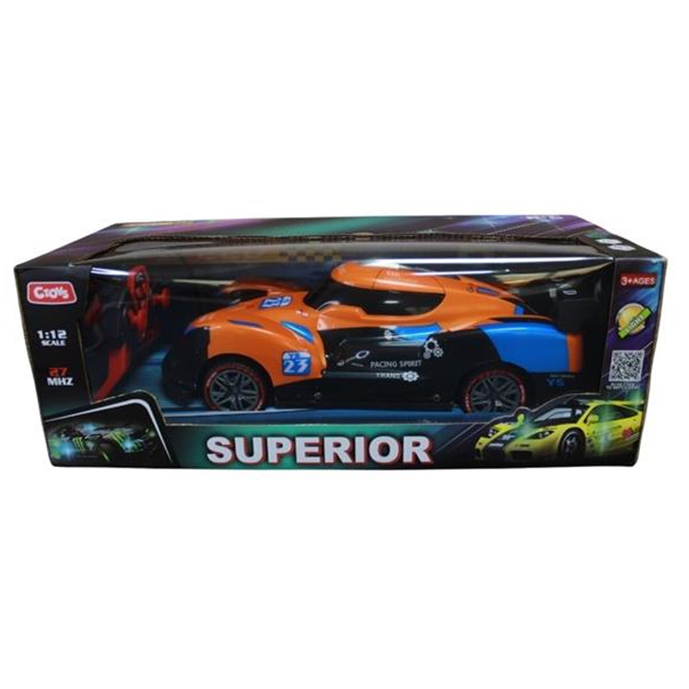 Ctoy Oyuncak Uzaktan Kumandalı Işıklı Yarış Araba 1:12 CTOY-YQ070-1A