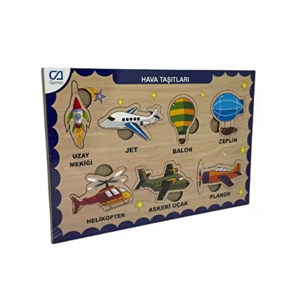 Ca Games Ahşap Hava Taşıtları Bul-Tak Caahs-3202