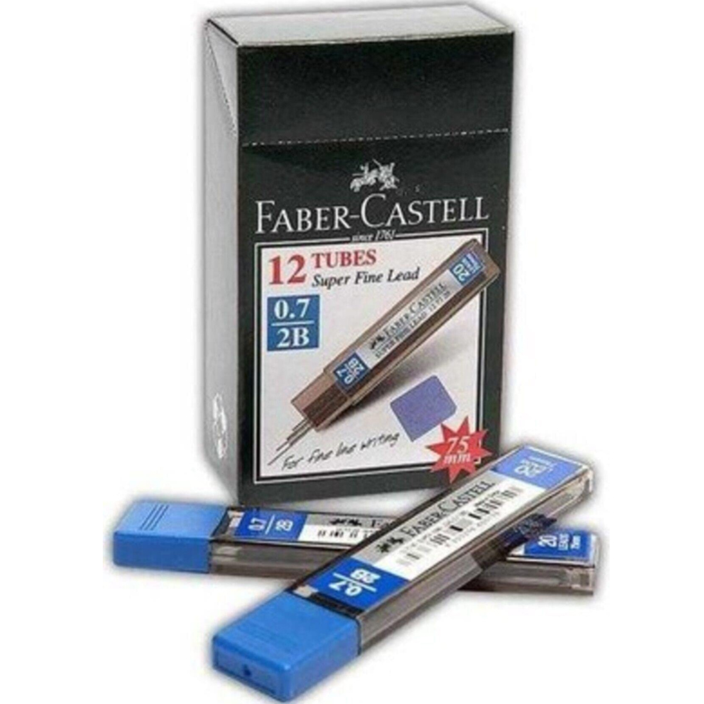 Faber-Castell Min Süper Fine Lead 2B 75 MM 0.7 MM 5090127720