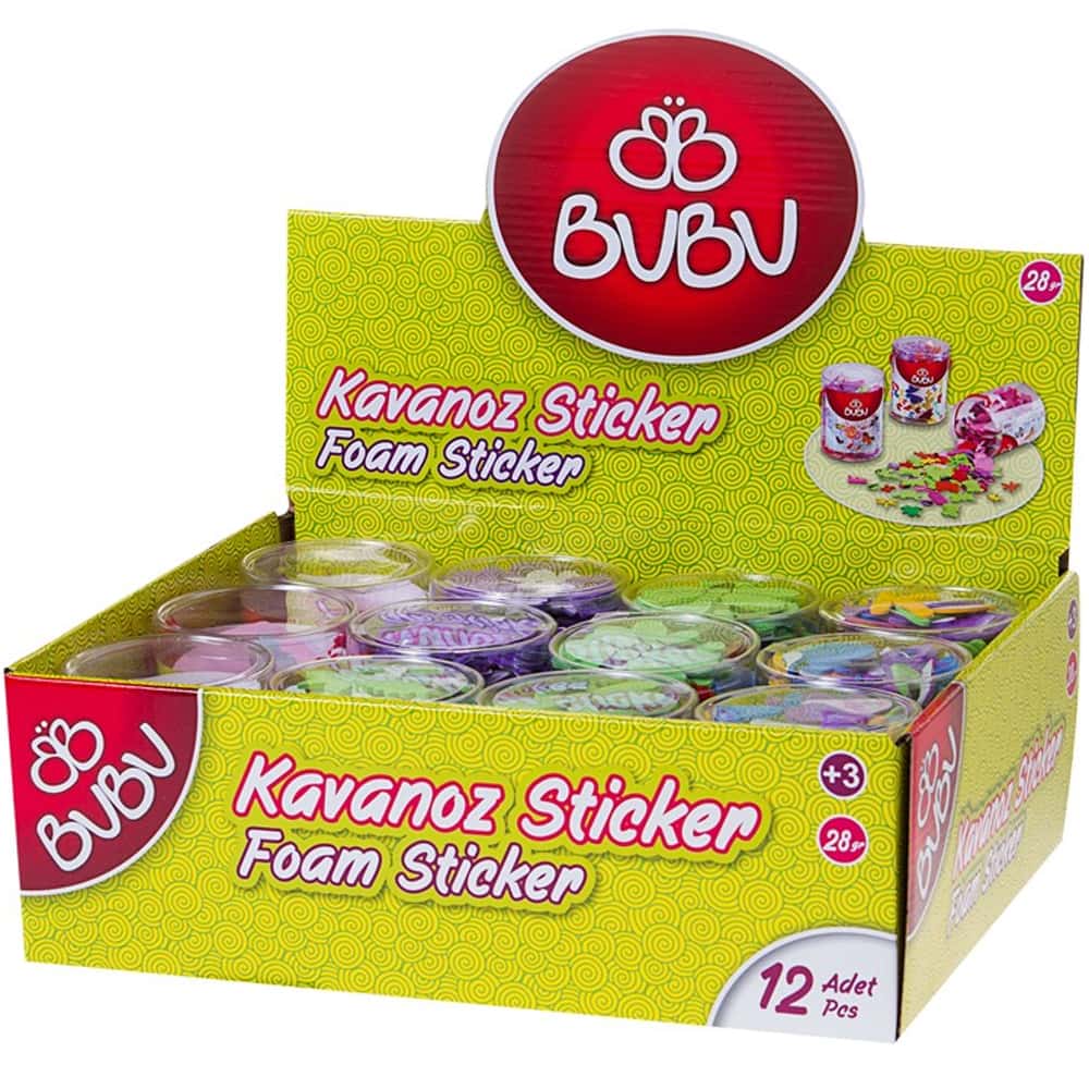 Bu-Bu Eva Çiçek Sticker 28 Gr Bubu-00030