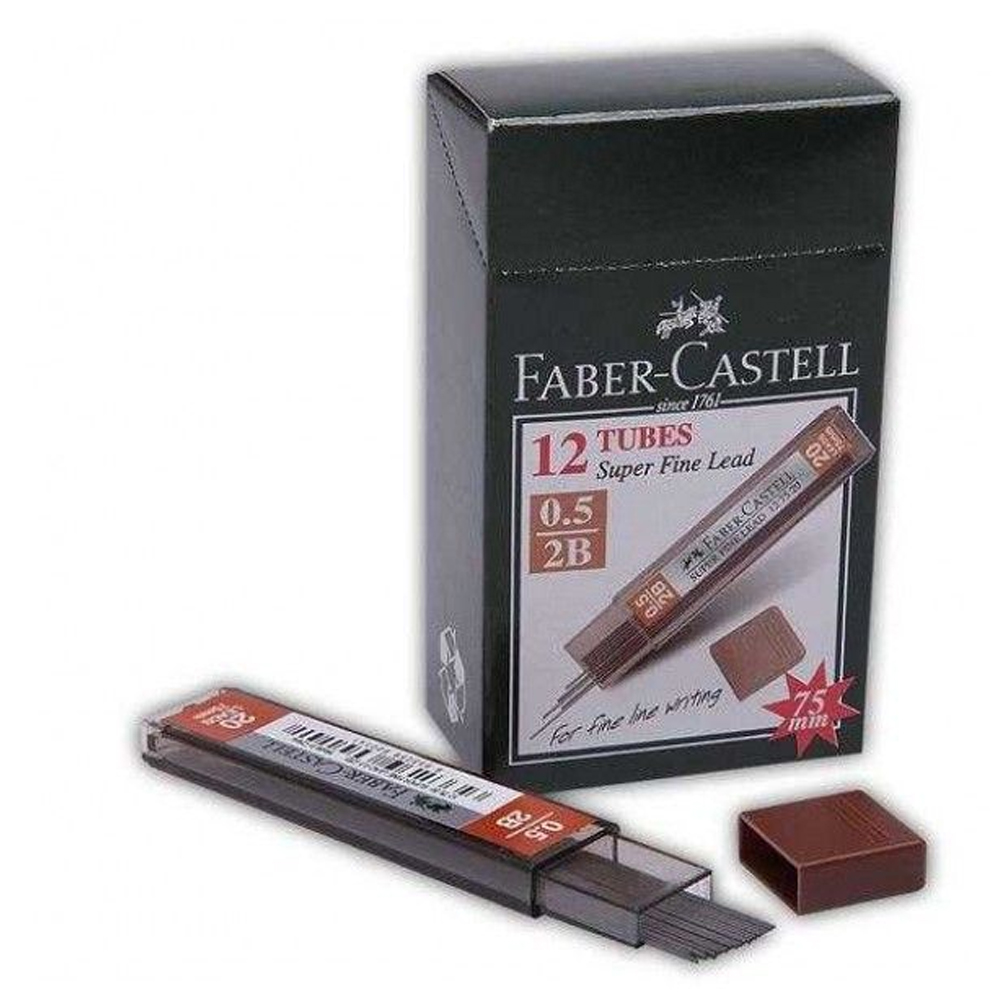 Faber-Castell Min Süper Fine Lead 2B 75 MM 0.5 MM 5090127520