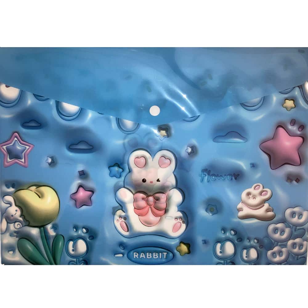 Bafix Çıtçıtlı Dosya Fafayu Desenli YY-1801