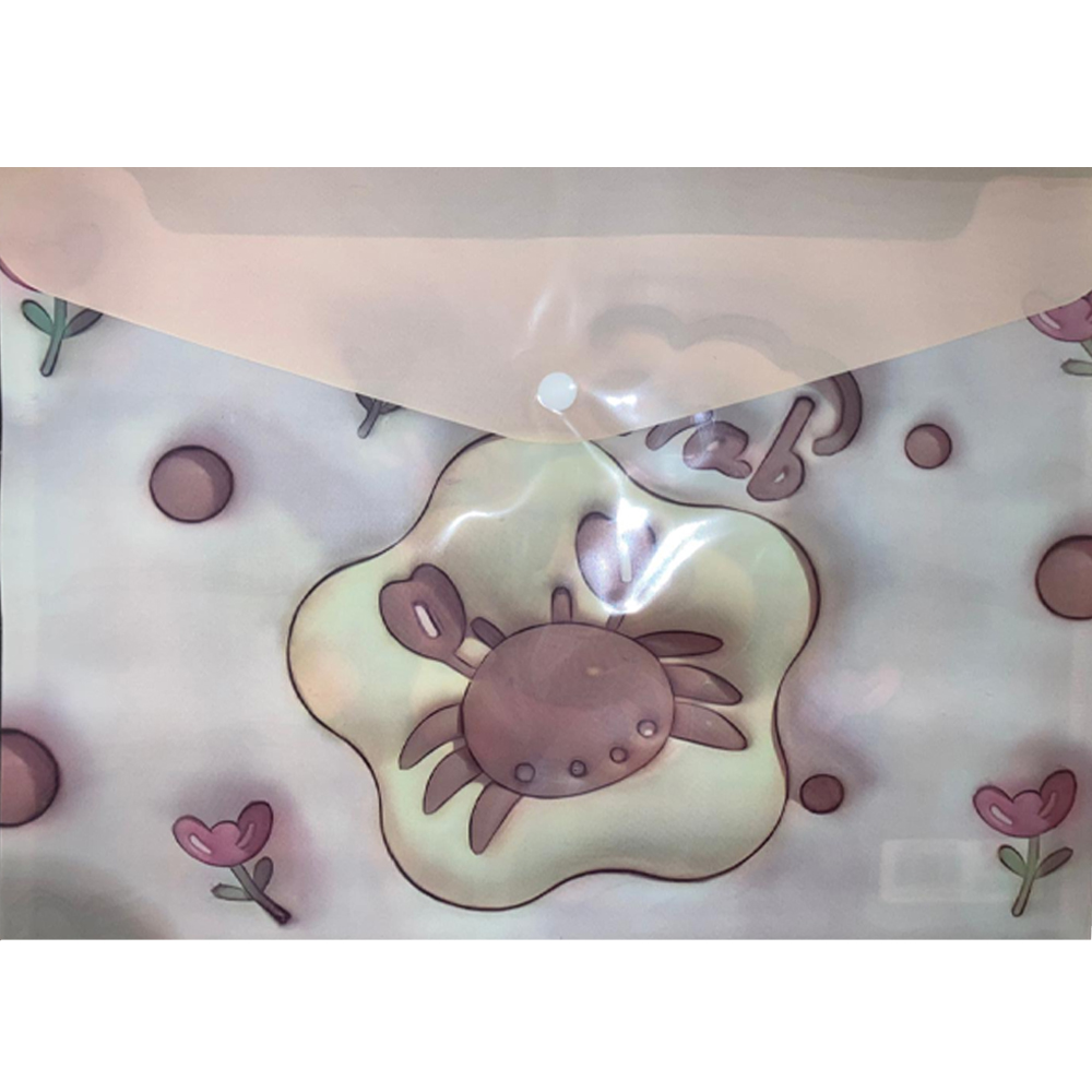 Bafix Çıtçıtlı Dosya Fafayu Desenli YY-1802