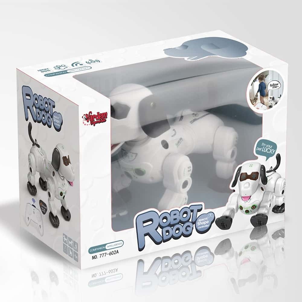 Vardem Oyuncak Uzaktan Kumandalı Işkl Ve Sesli Akıllı Robot Köpek VRD-GL-777-602A