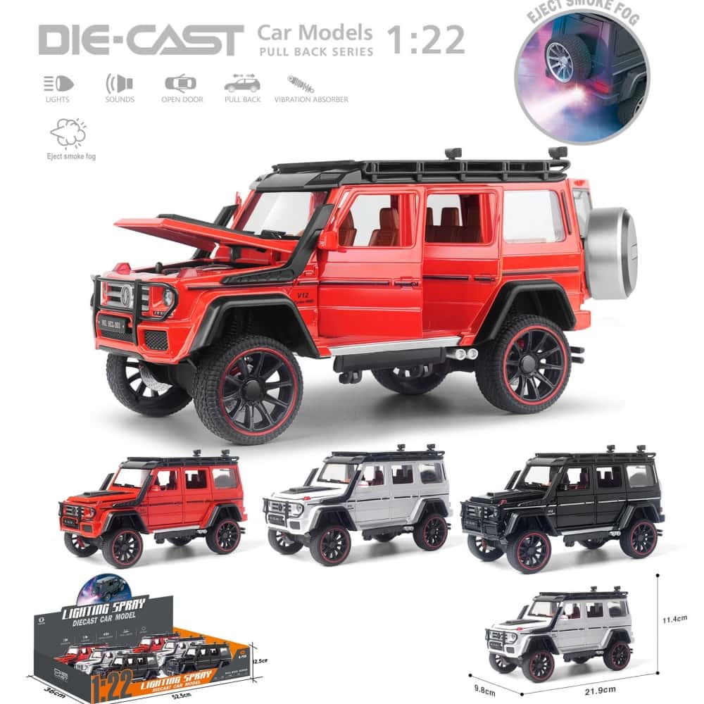 Vardem Oyuncak Çek Bırak Sesli Ve Işıklı Buharlı G Lüx Jeep VRD-HCL-501A