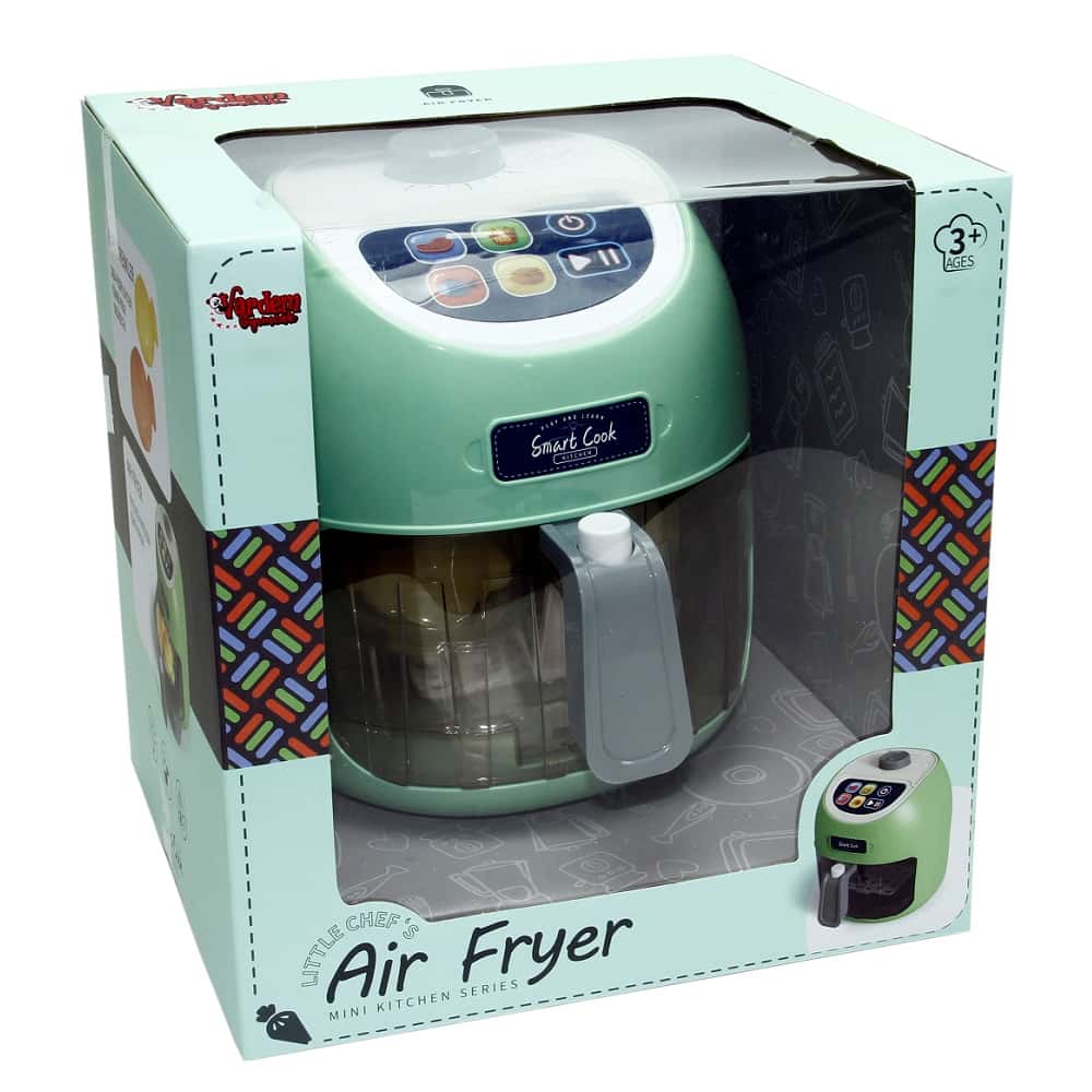 Vardem Oyuncak Dokunmatik Fritoz Renk Değiştiren Gıdalar Set VRD-LD-6613A