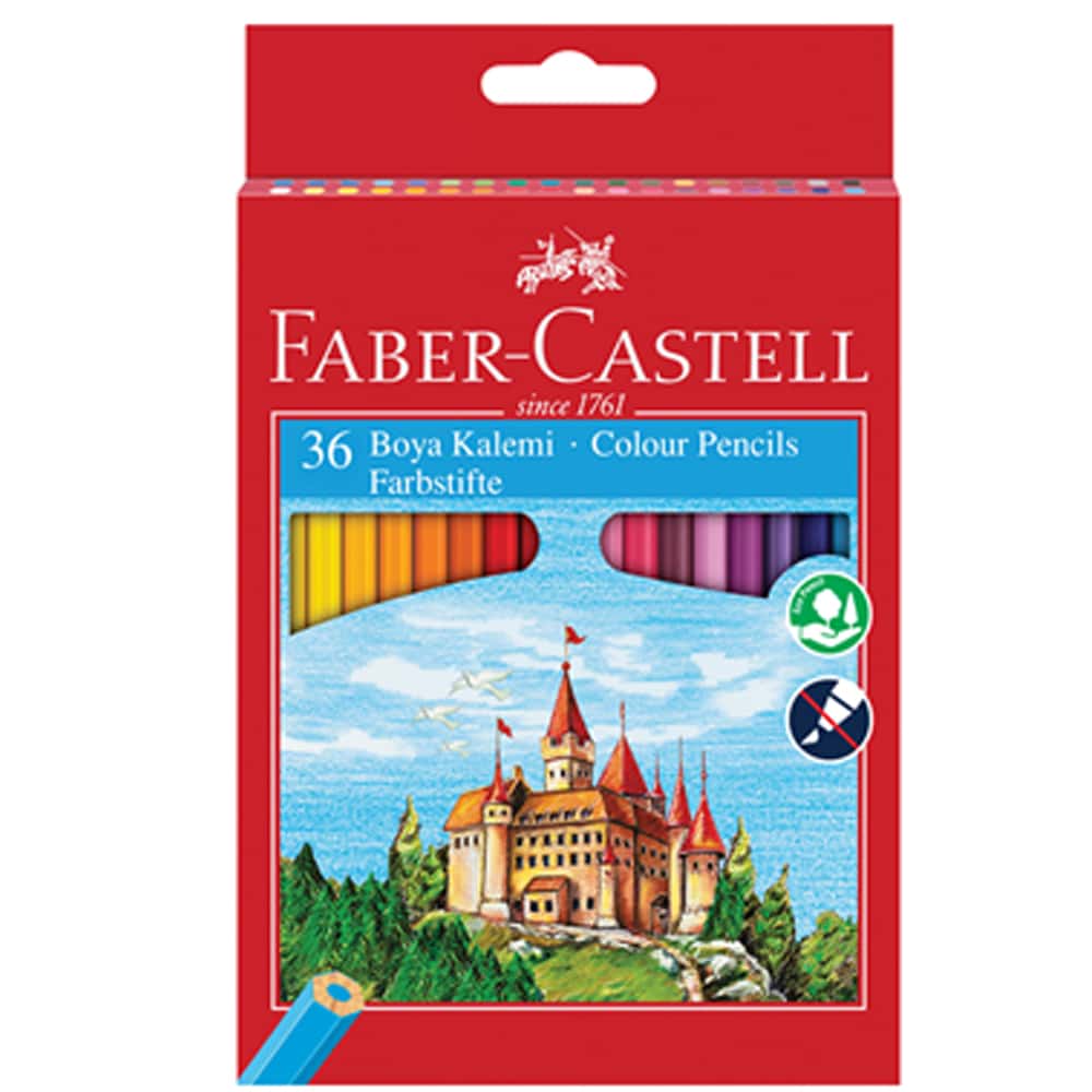 Faber-Castell Kuru Boya Karton 36 Lı 5171 00001