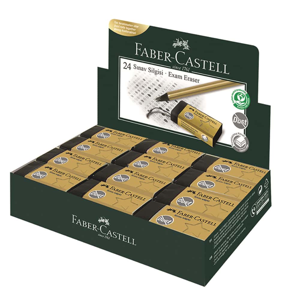 Faber-Castell Sınav Silgisi Gold Edition 24 Lü Df