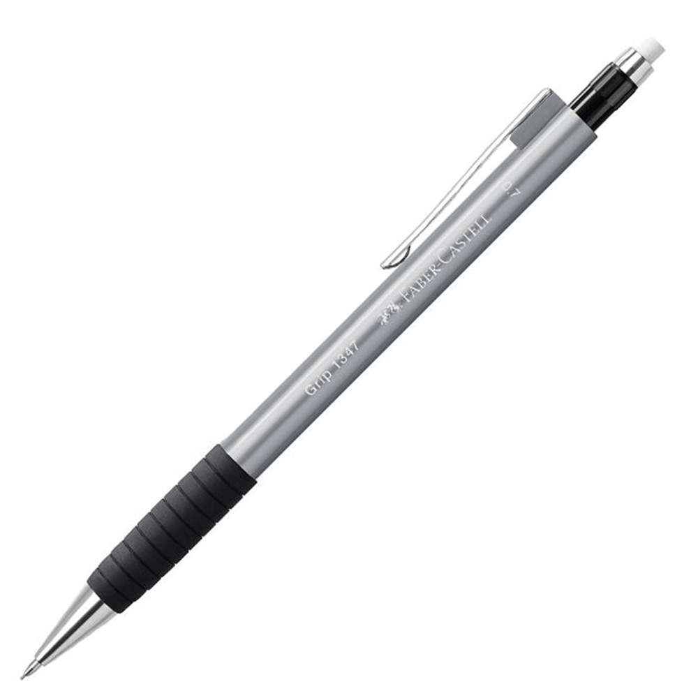 Faber-Castell Versatil Kalem Grip 1347 2024,0.7 MM Gümüş