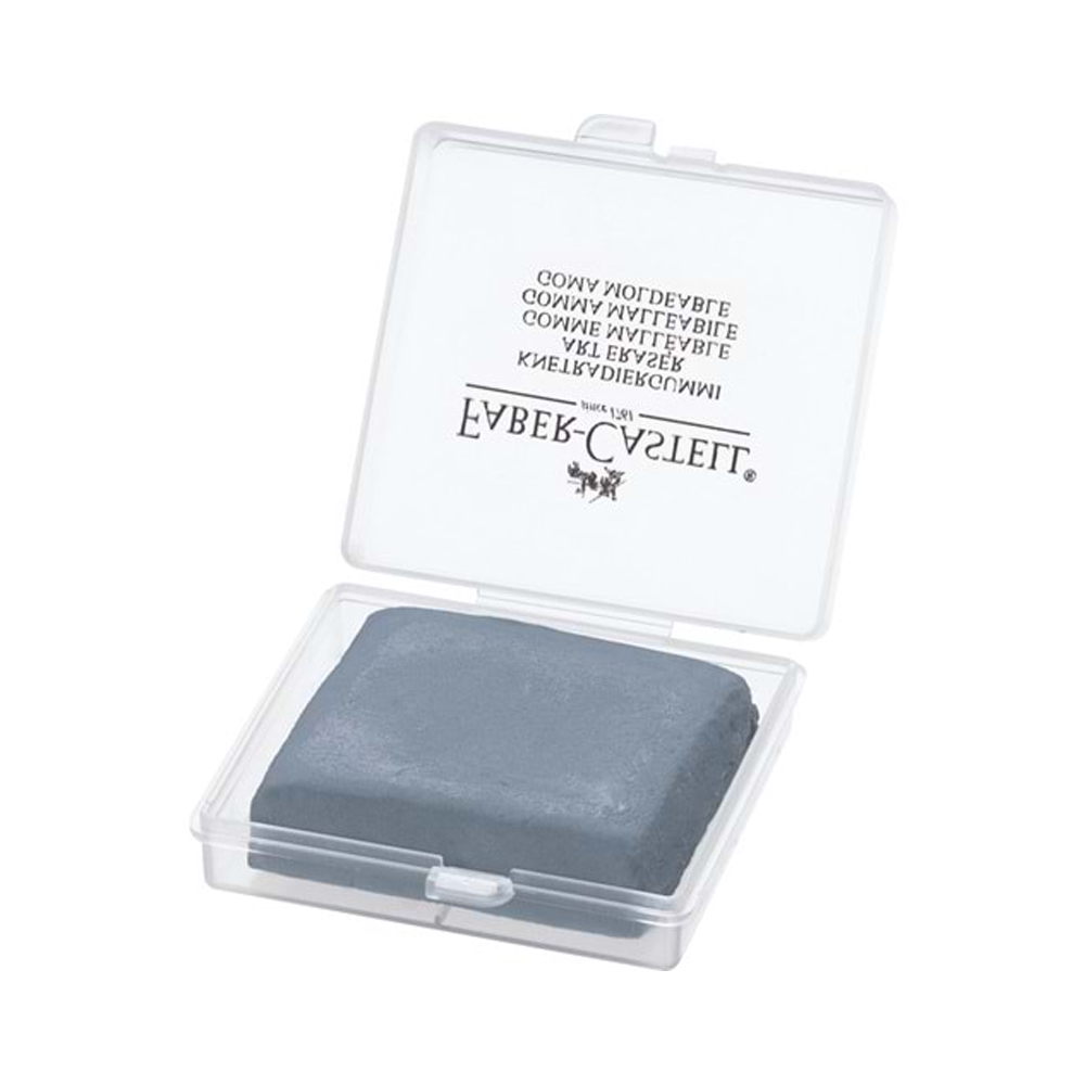 Faber-Castell Öğrenci Silgisi Hamur Plastik Kutulu Gri 12 72 20