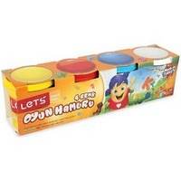 LETS OYUN HAMUR NORMAL RENKLER 4LÜ 440g L8440