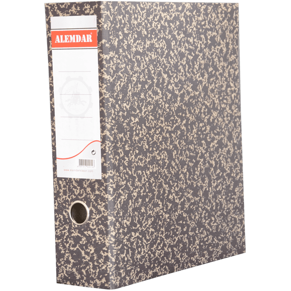 Alemdar Klasör Karton Geniş Siyah