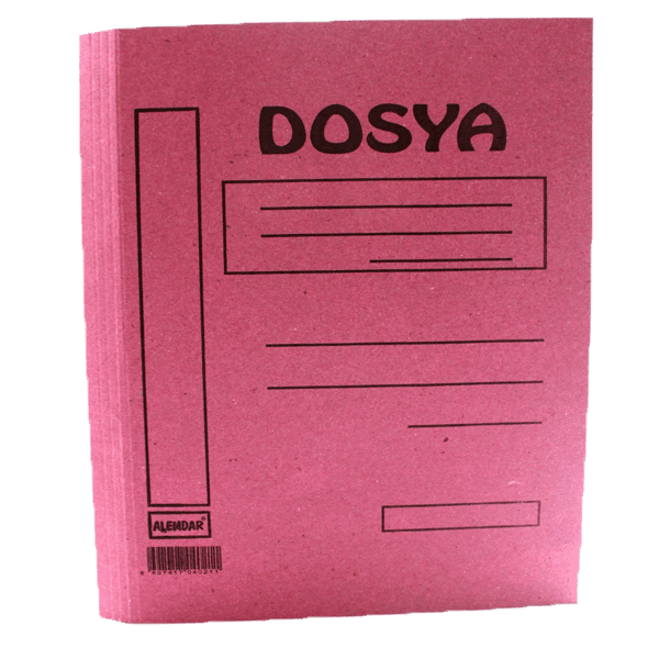 Alemdar Tam Kapak Dosya Pembe