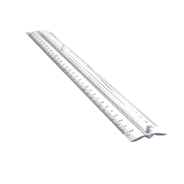 Hatas Tribli Desimetre Şeffaf 30 CM 0250