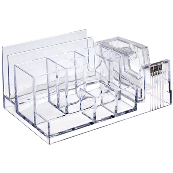 Ops Masa Seti Kalemlik Bant Makinalı Plastik Şeffaf KLM 301