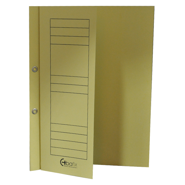 Bafix Yarım Kapak Dosya Karton Sarı