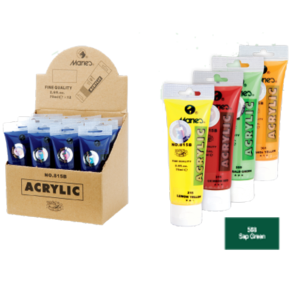 Maries Akrilik Boya 75 ML Sap Yeşil 815B-568