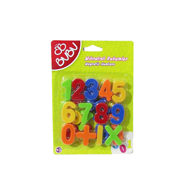 Bu-Bu Mıknatıslı Rakamlar 26 Parça BUBU00083