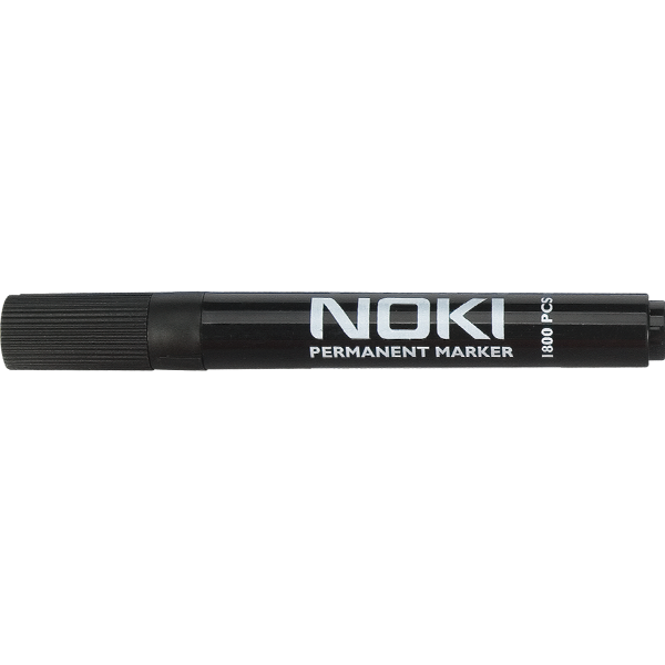 Noki Markör Kesik Uç Siyah 1800 PCS