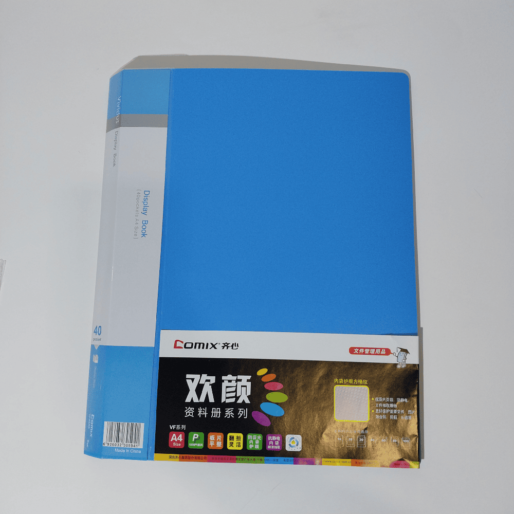 Comix Katalog (Sunum) Dosyası Pastel 40 Lı Vf40ak