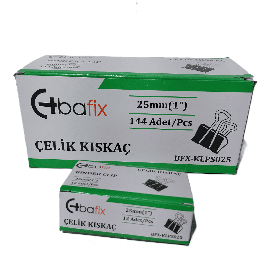 Bafix Kıskaç (Klips) Çelik 25 MM Bfx-Klps025