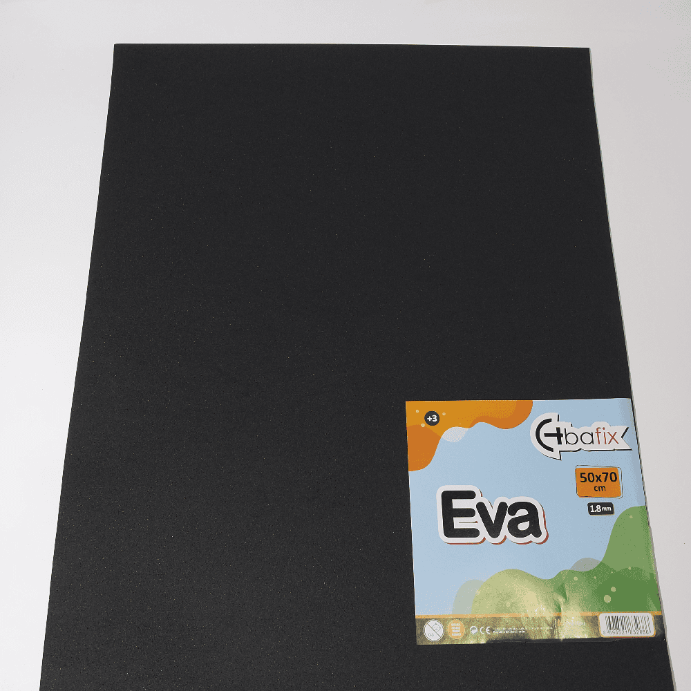 Bafix Eva Düz Renk 50x70 Siyah