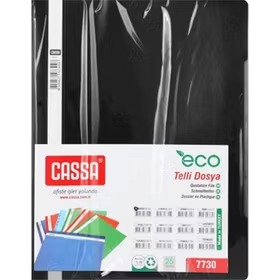 CASSA ECO TELLI DOSYA 50 LI PK SIYAH 7730
